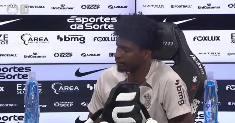 Hugo Souza recebe críticas após empate do Brasil e preocupa o Corinthians