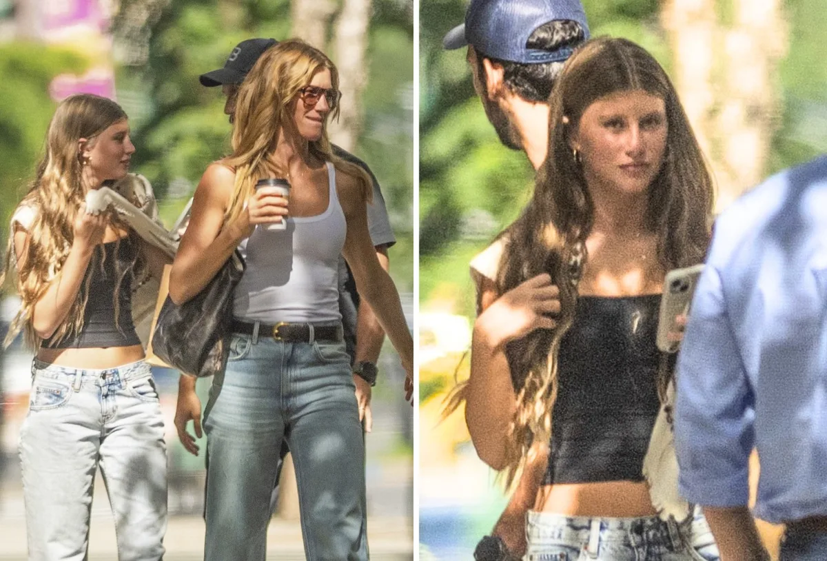 Vivian Brady aparece ao lado de Gisele Bündchen durante passeio em Miami
