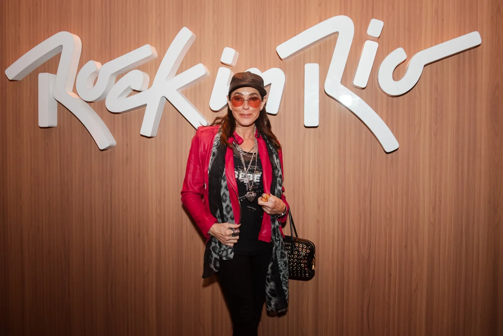 Christiane Torloni participa do quarto dia de Rock in Rio