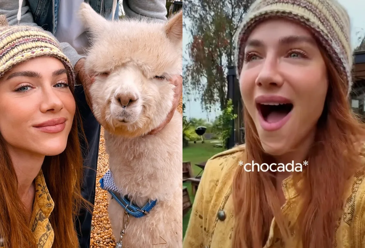 Blanco chega ao rancho de Giovanna Ewbank como presente de aniversário