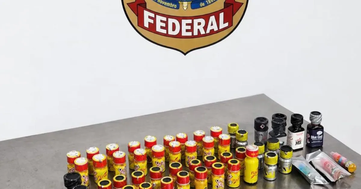 Italiano é preso no Galeão com 52 frascos de “droga do amor”