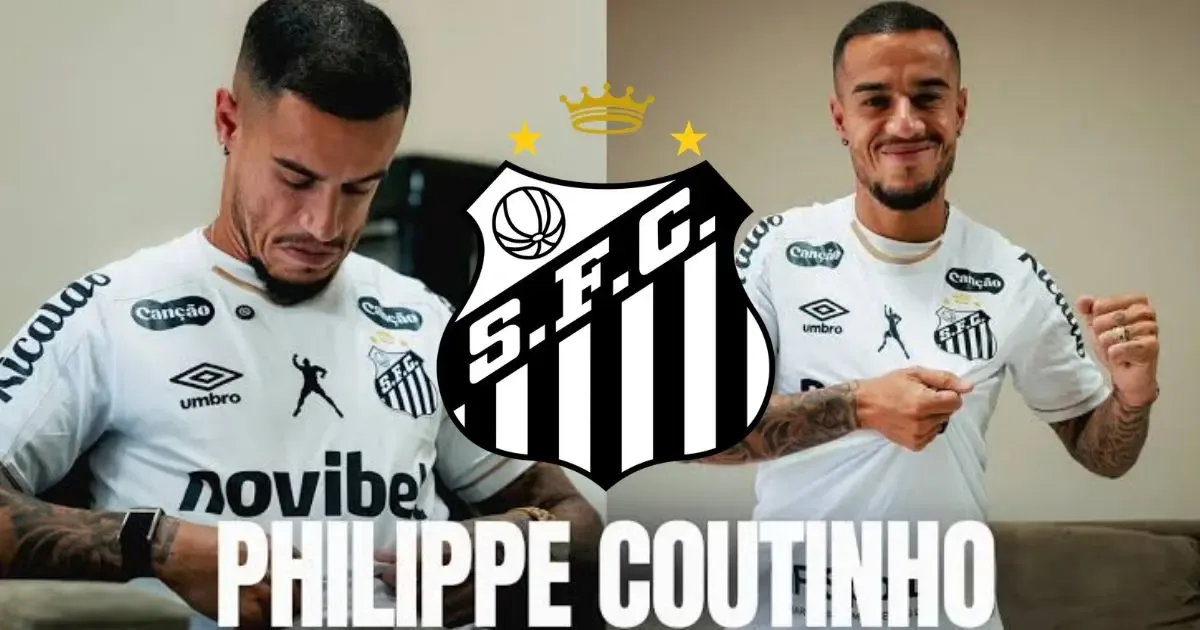 Coutinho pode estrear pelo Santos contra o São Paulo em 2 de outubro