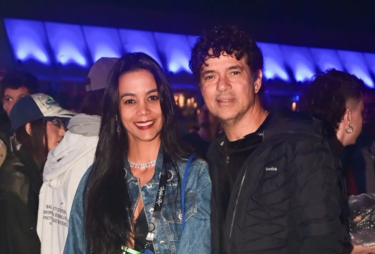 Jorge Vercillo e Martha Suarez relembram casamento durante noite de shows no Rock in Rio
