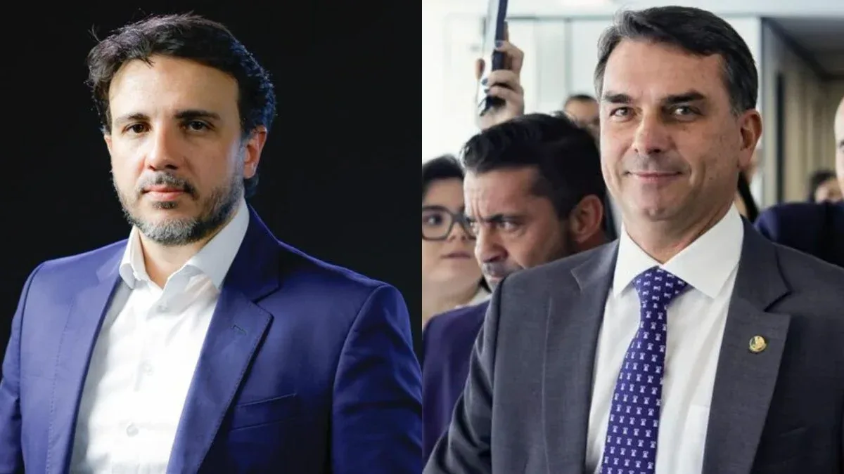 Renan Santos chama Flávio de “bandido” e “vassalo de Trump”