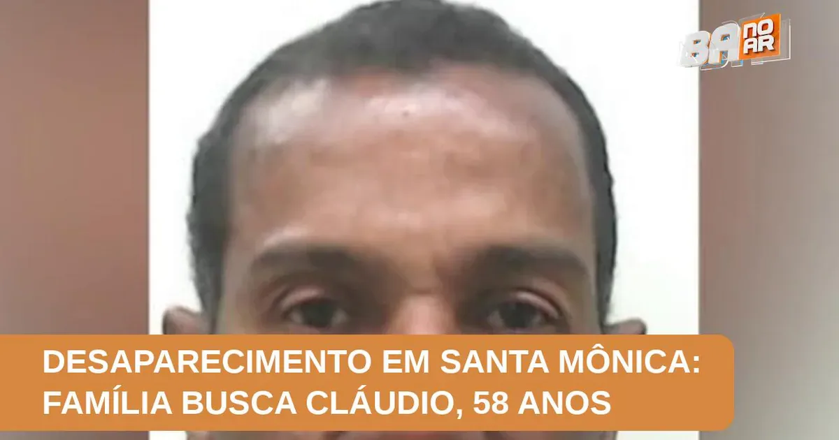 Desaparecido em Salvador pode ter sido visto perto de unidade do INSS