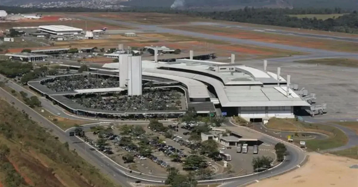 Intervenção na pista cancela 80 voos no Aeroporto de Belo Horizonte
