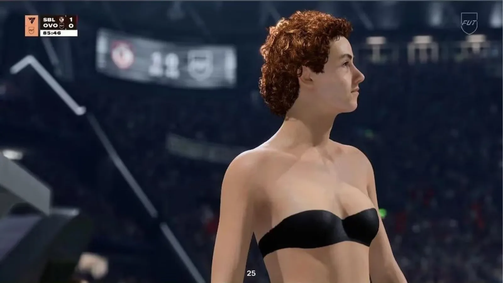 Falha visual no EA Sports FC 27 deixa atletas sem uniforme em cenas do jogo