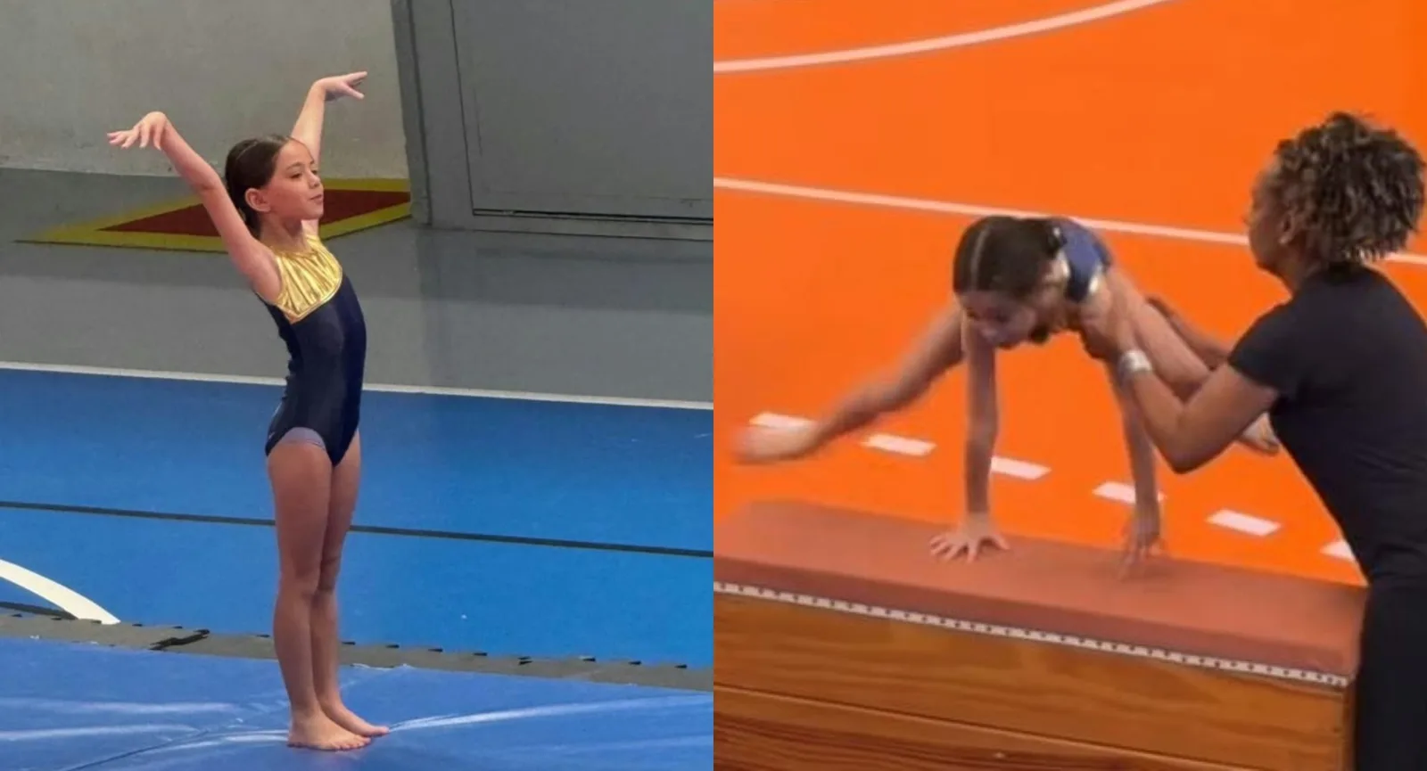 Sabrina Sato acompanha estreia de Zoe em competição de ginástica artística