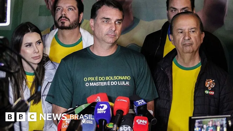 As mudanças nas versões de Flávio Bolsonaro sobre sua ligação com Daniel Vorcaro