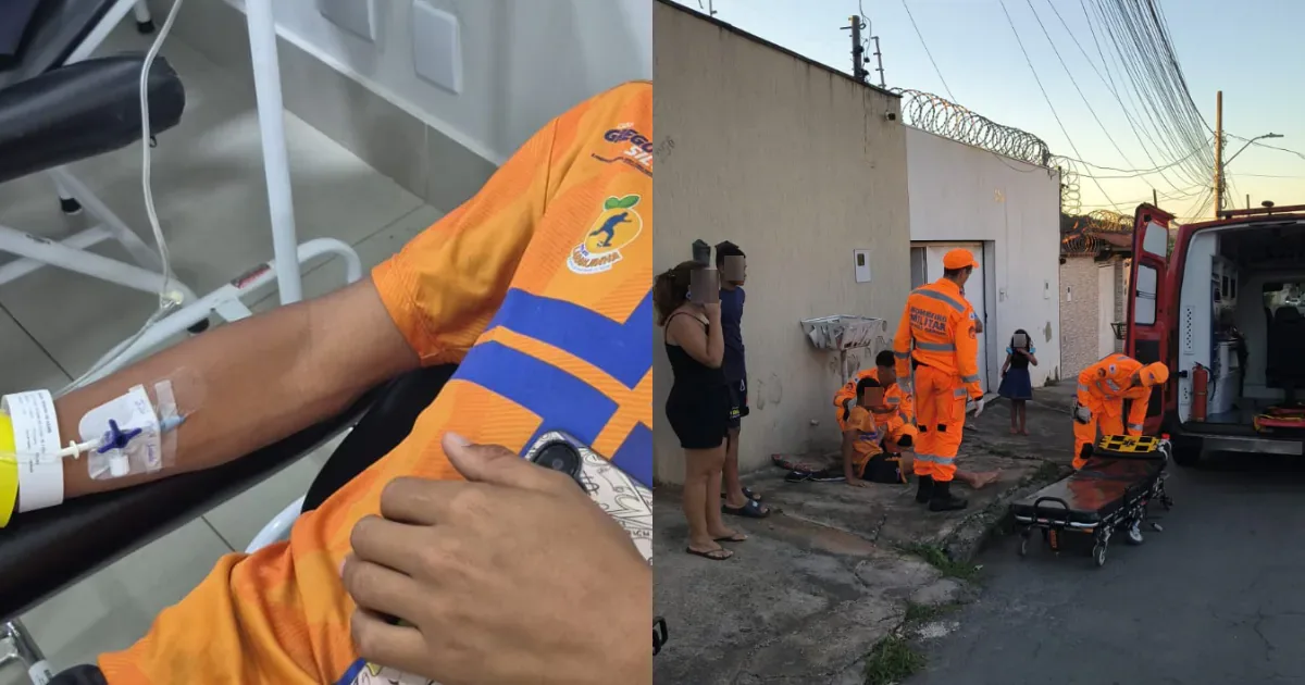 Ciclista de 15 anos fica ferido após colisão com carro em Contagem