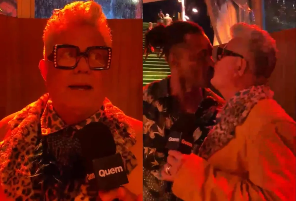 Milton Cunha brinca com comparações a Elton John durante noite romântica no festival