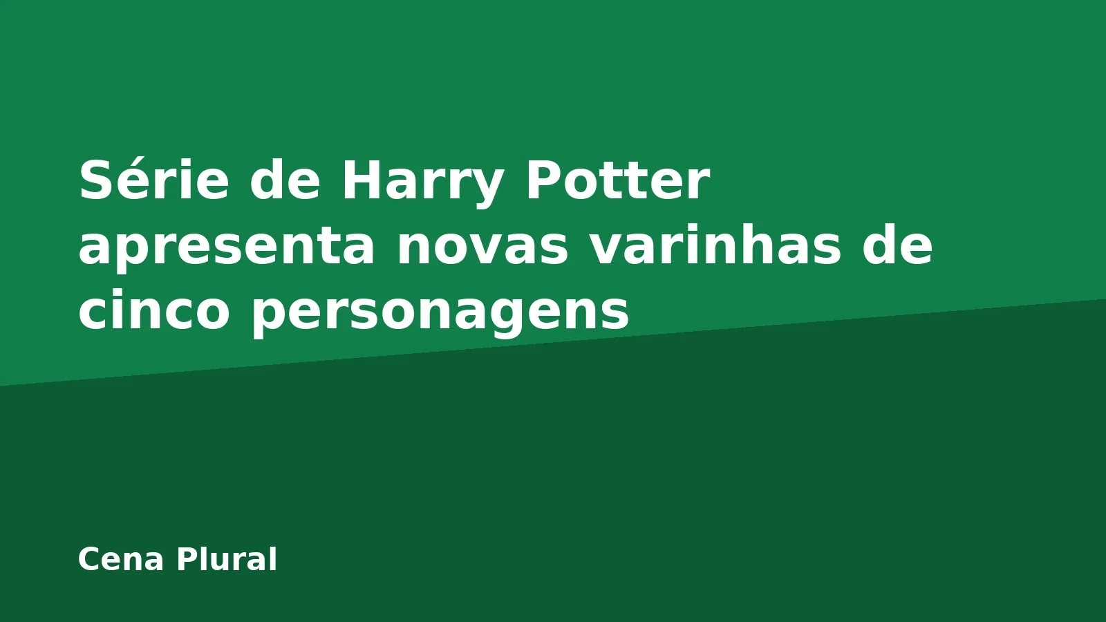 Série de Harry Potter apresenta novas varinhas de cinco personagens