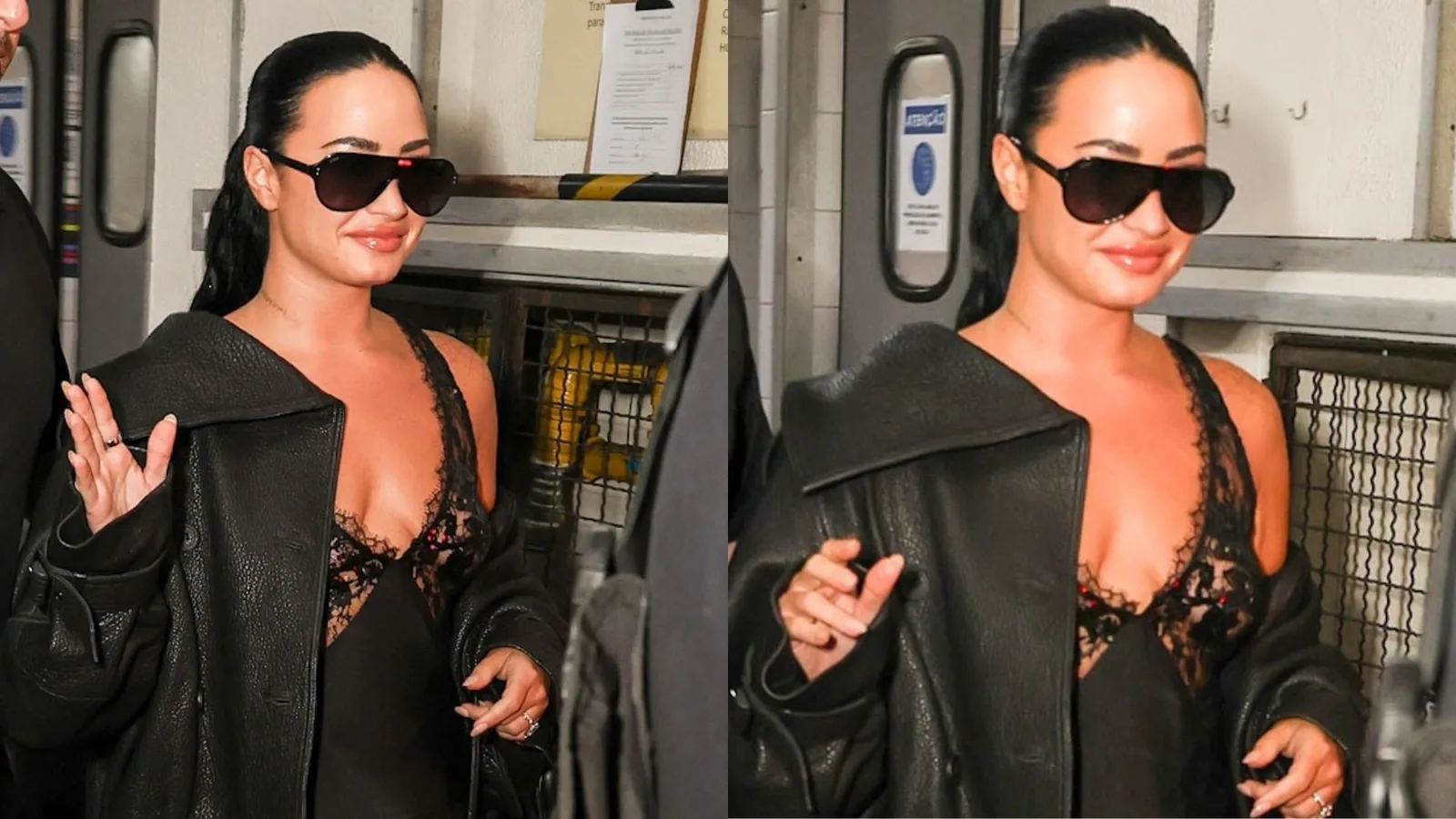 Demi Lovato deixa hotel no Rio antes de show no Rock in Rio