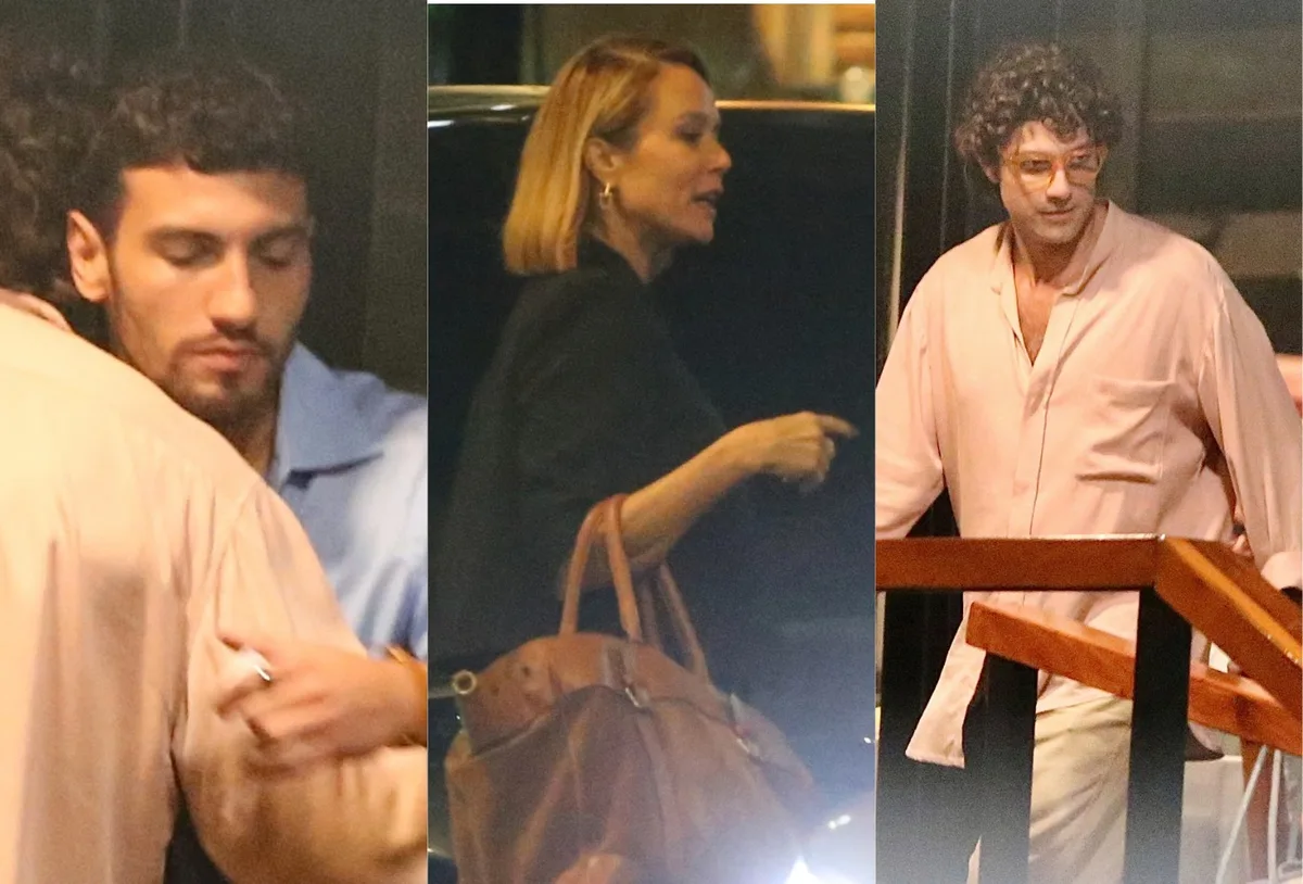 Elenco de Quem Ama Cuida se reúne em jantar na Barra da Tijuca