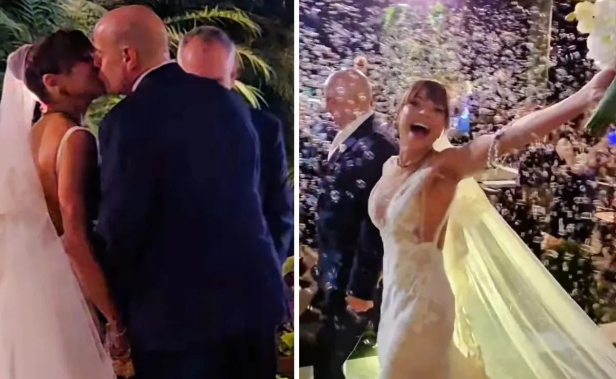 Anna Lima se casa com Carlos Eduardo Ramos em cerimônia no Rio