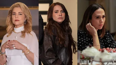 Rosa revela a Adriana onde pode estar o documento sobre o pai de Brigitte