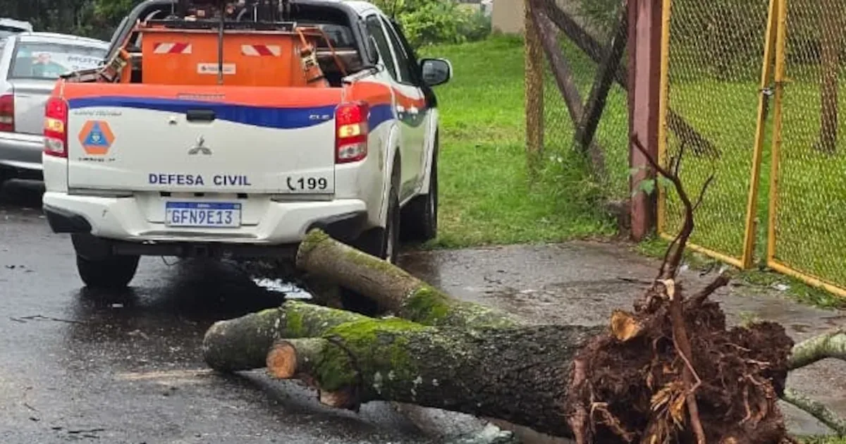 Chuvas deixam danos e levam Defesa Civil a emitir 22 alertas em São Paulo