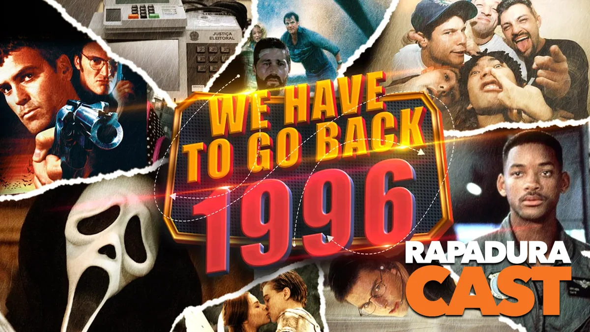 Filmes de 1996 entram em pauta em episódio nostálgico do RapaduraCast