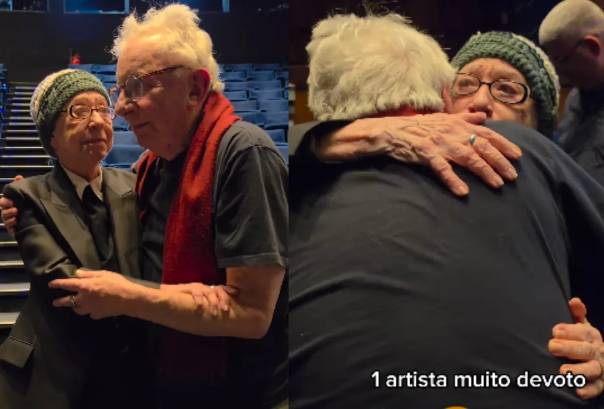 Fernanda Montenegro e Marco Nanini destacam a força do teatro em reencontro