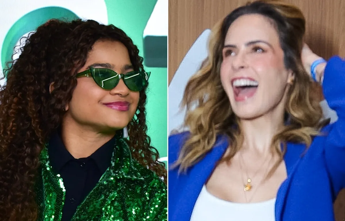 Ana Paula Renault e Tia Milena se reencontram no Rock in Rio em grupos separados