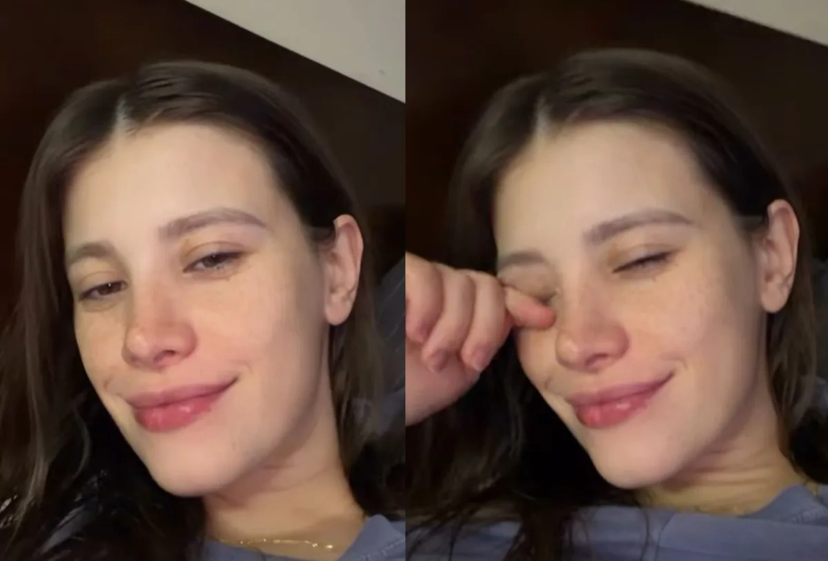 Caroline Dallarosa conta que sintomas aumentaram no fim da gravidez