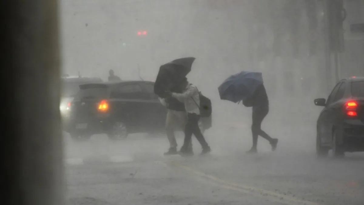Frente fria traz chuva forte e vento para São Paulo após danos do temporal