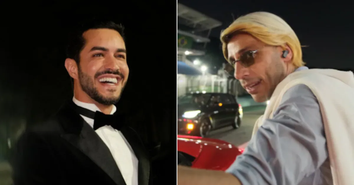 João Brasio encontra Jorginho e brinca com trânsito em Interlagos