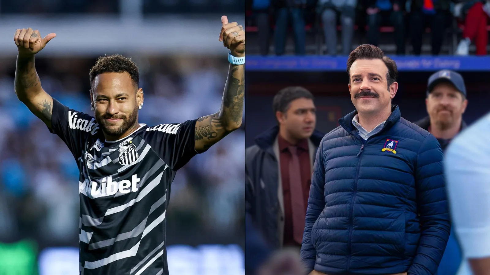 Neymar vira alvo de piada em discurso de Ted Lasso sobre emoções no futebol