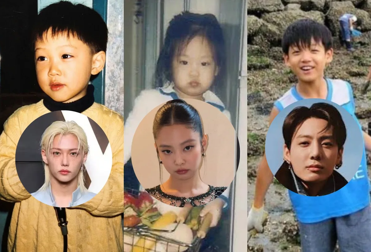 Idols de K-pop ganham registros da infância no Dia das Crianças