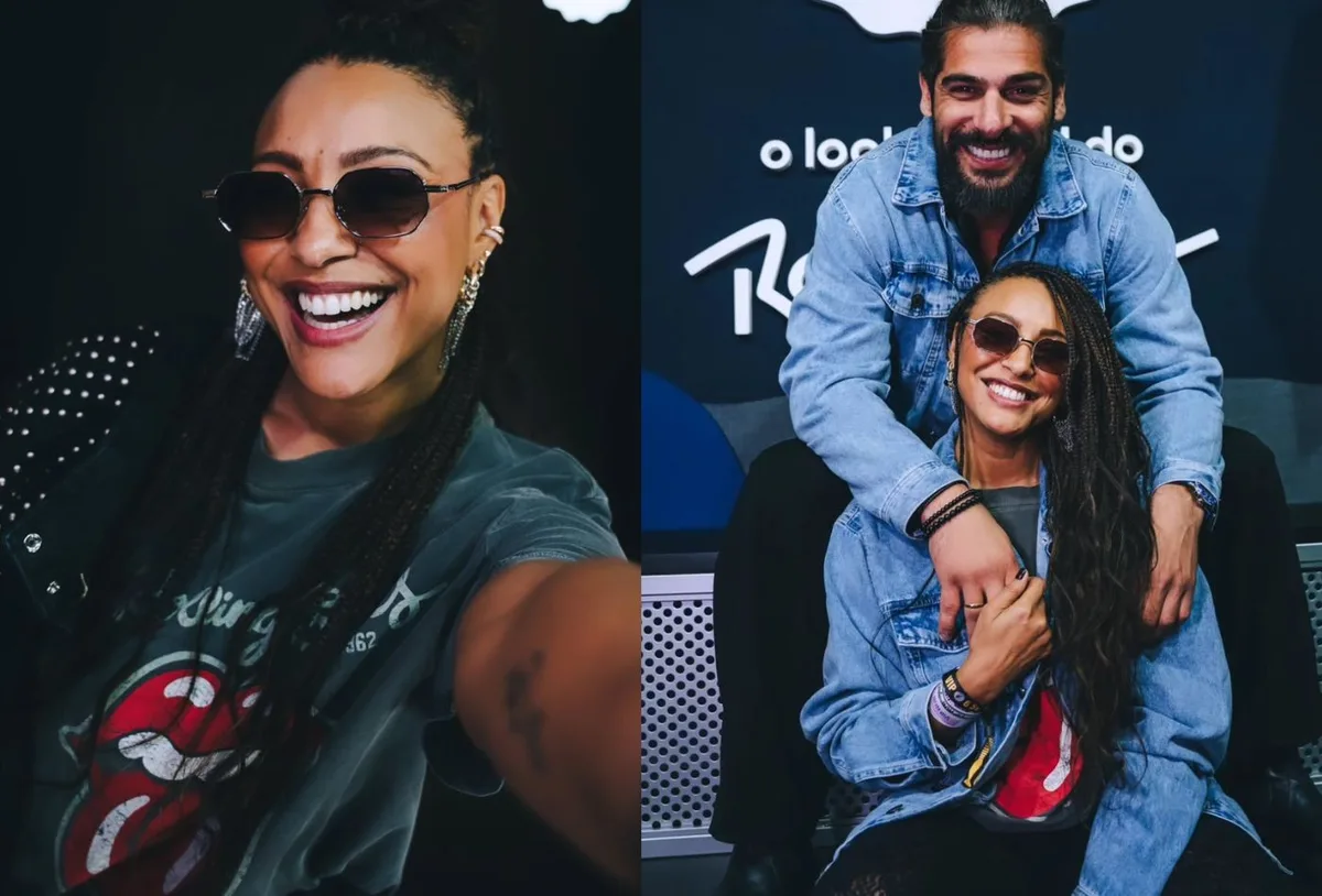 Sheron Menezzes destaca apoio do marido durante o Rock in Rio