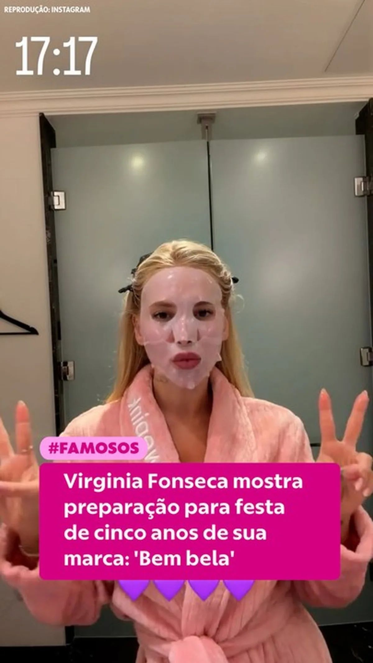 Virginia Fonseca reúne família e amigos em festa de cinco anos de sua marca