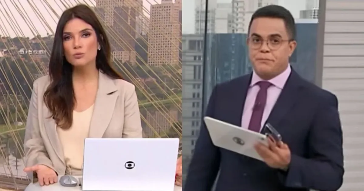 Erro no trânsito vira momento de descontração entre Sabina Simonato e Marcelo Pereira