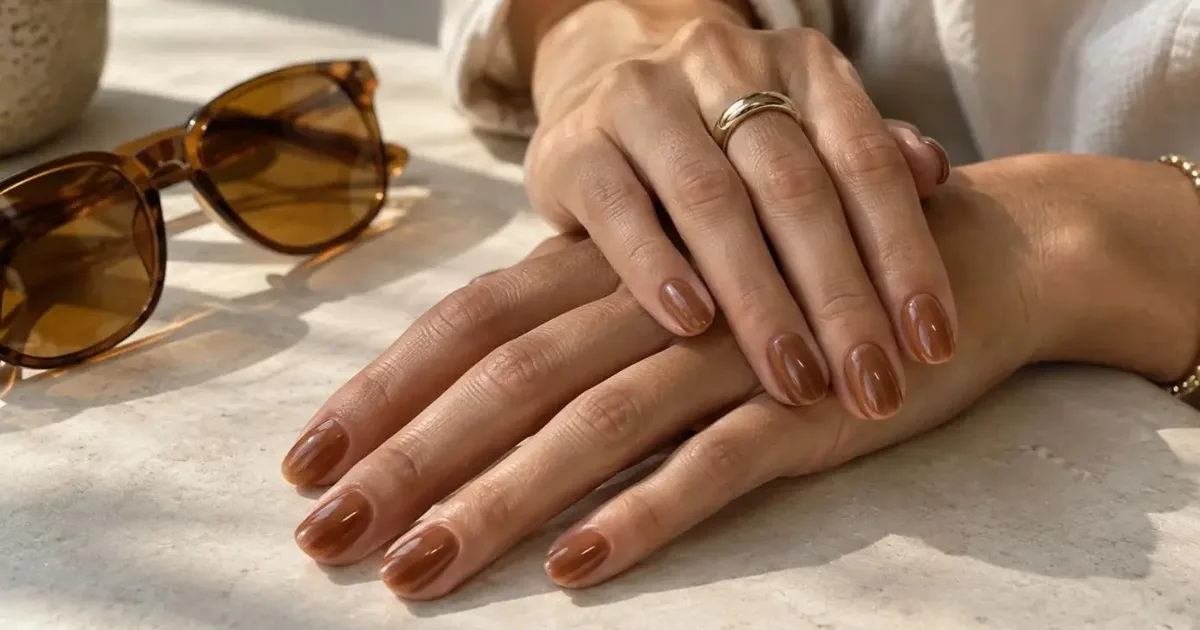 Sunglass nails levam transparência e brilho para as mãos