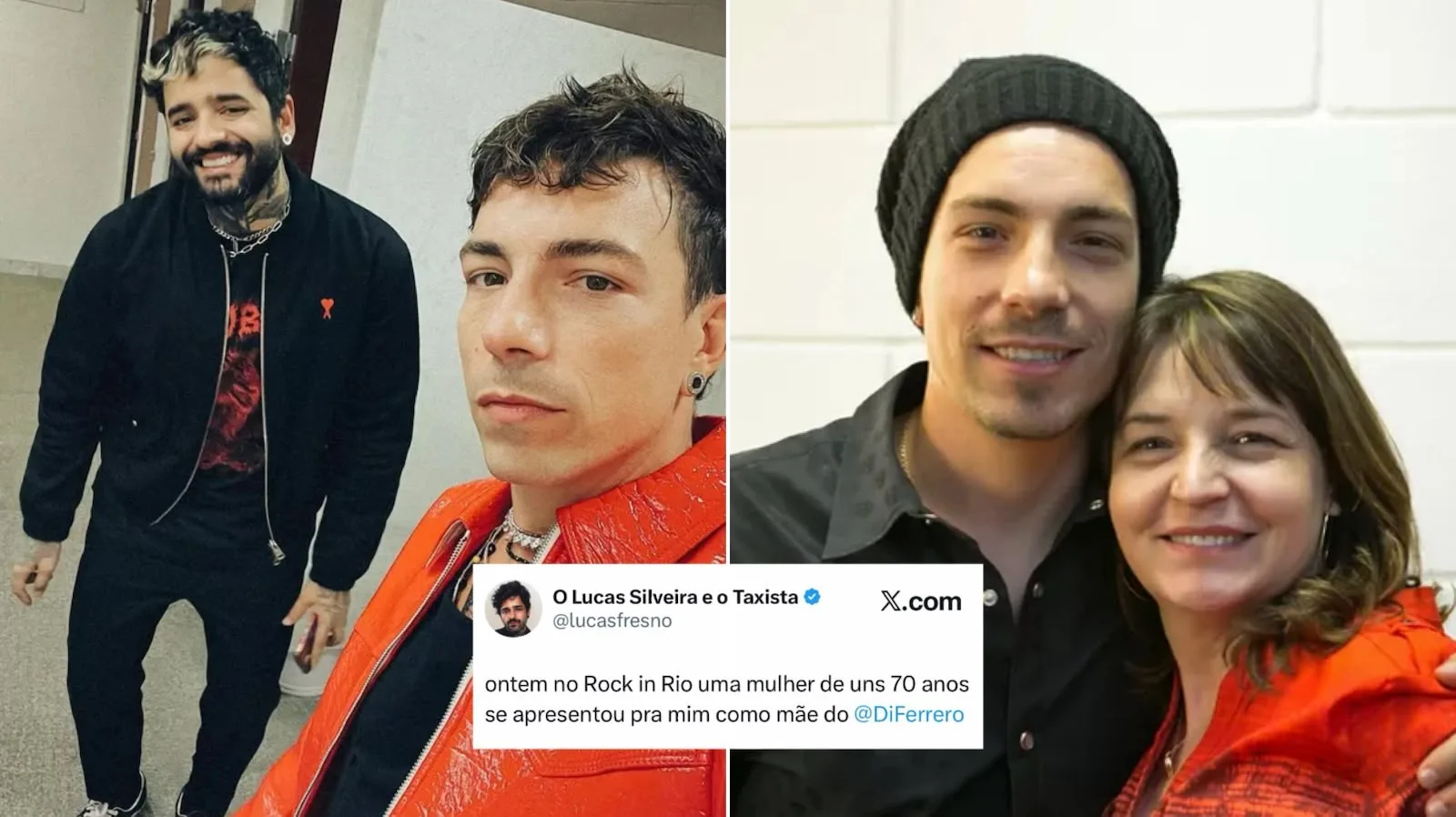 Lucas Silveira conta que foi enganado por falsa mãe de Di Ferrero