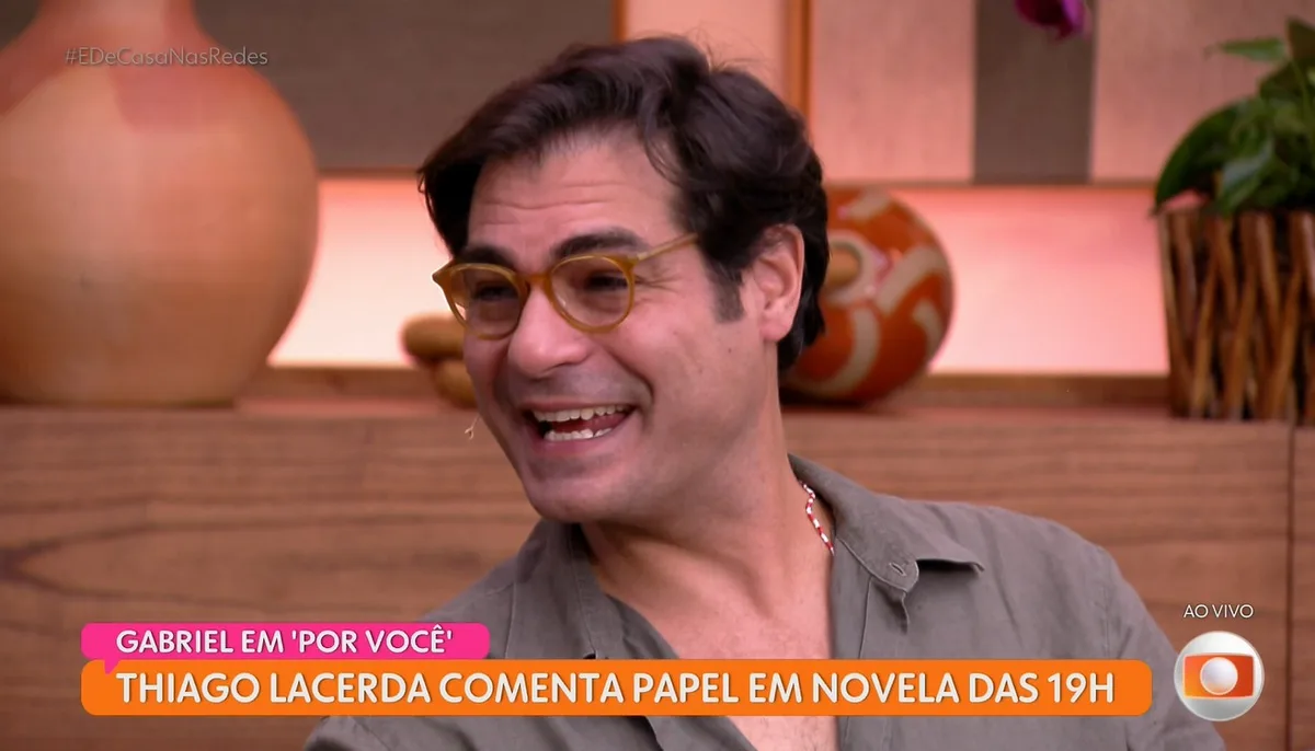 Thiago Lacerda destaca lado humano de Gabriel em Por Você