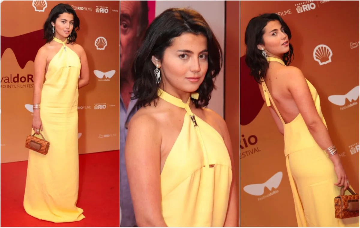 Valentina Daniel revela reação de Daniel Filho ao vestido da pré-estreia