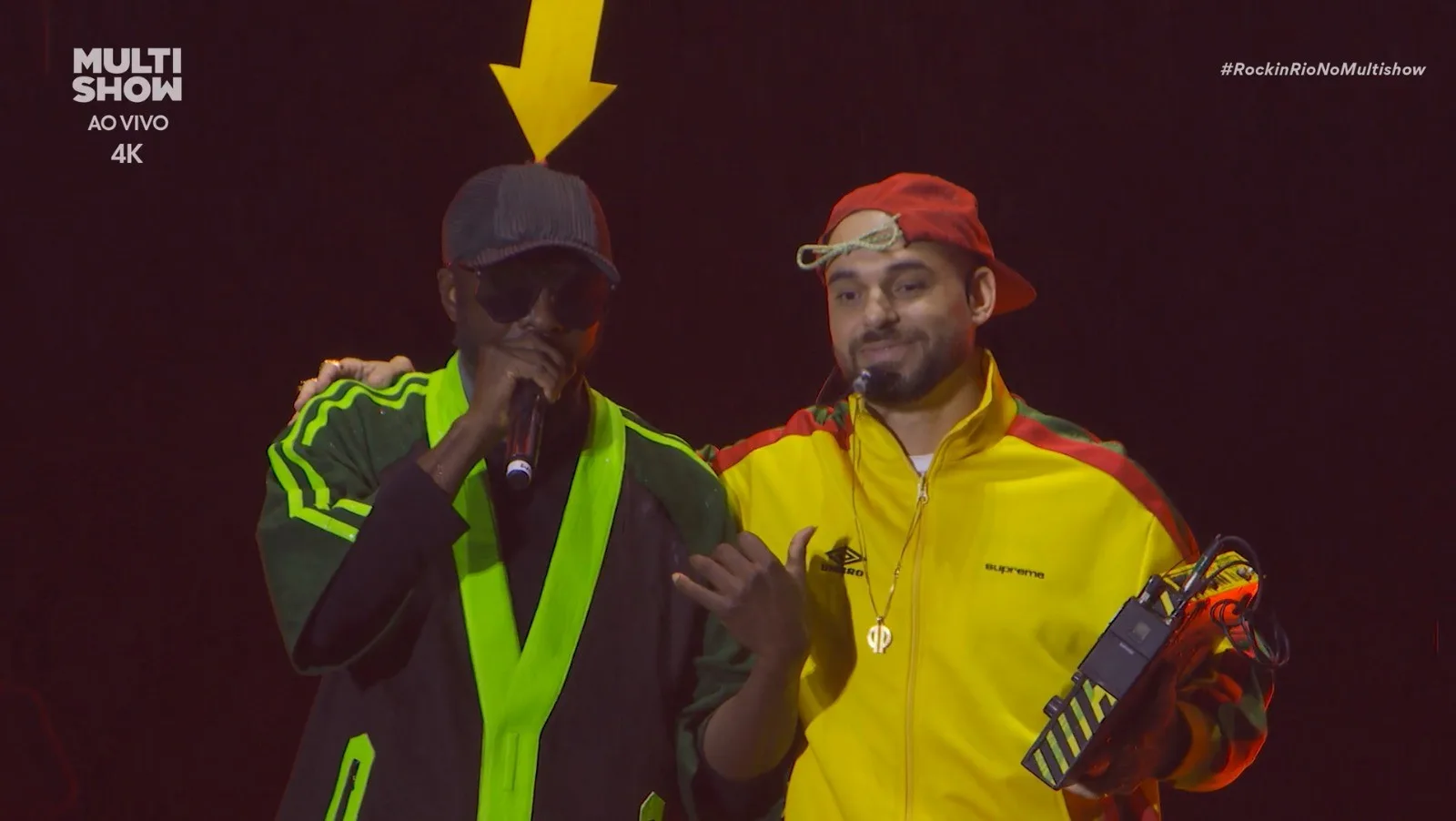 Black Eyed Peas chama Papatinho ao palco e apresenta música inédita