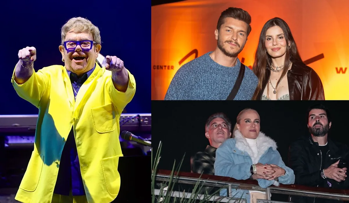 Elton John lidera noite de celebridades no Rock in Rio 2026
