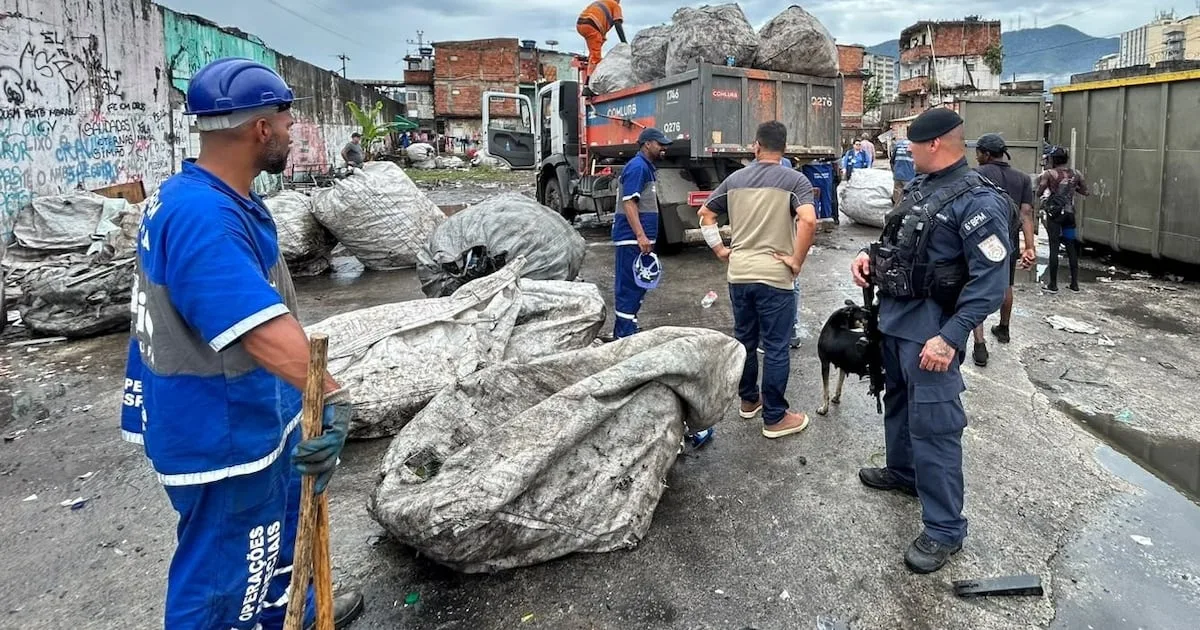 Operação encontra cabos furtados e outros materiais em imóvel no Maracanã