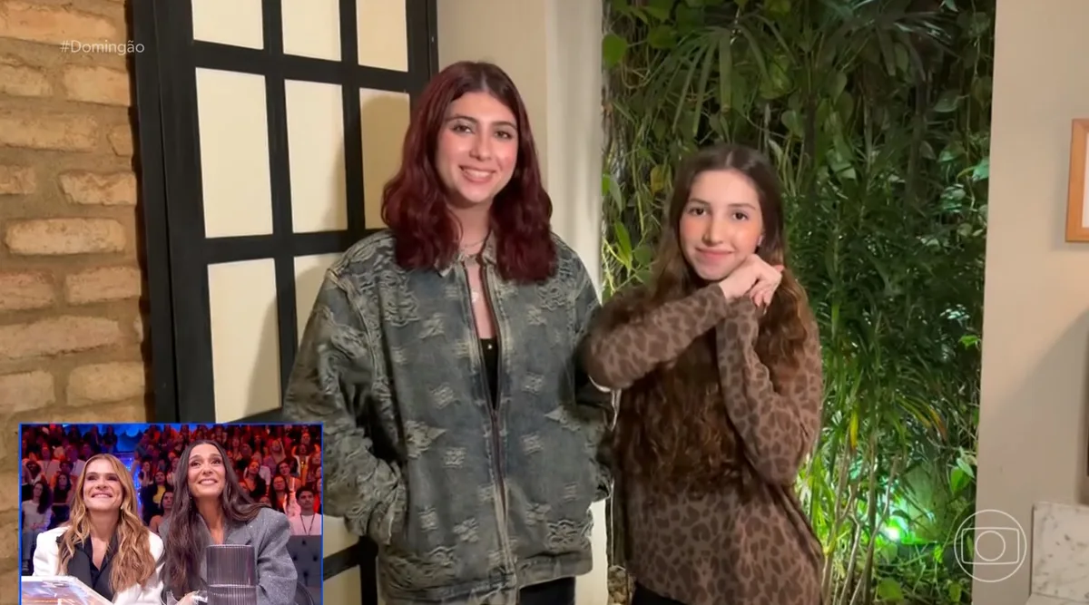 Filhas fazem Mônica Martelli e Ingrid Guimarães chorarem em homenagem