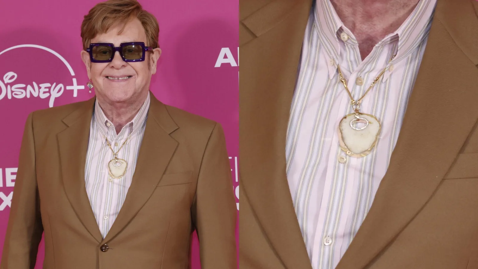 Elton John transforma rótulas retiradas dos joelhos em joias de ouro