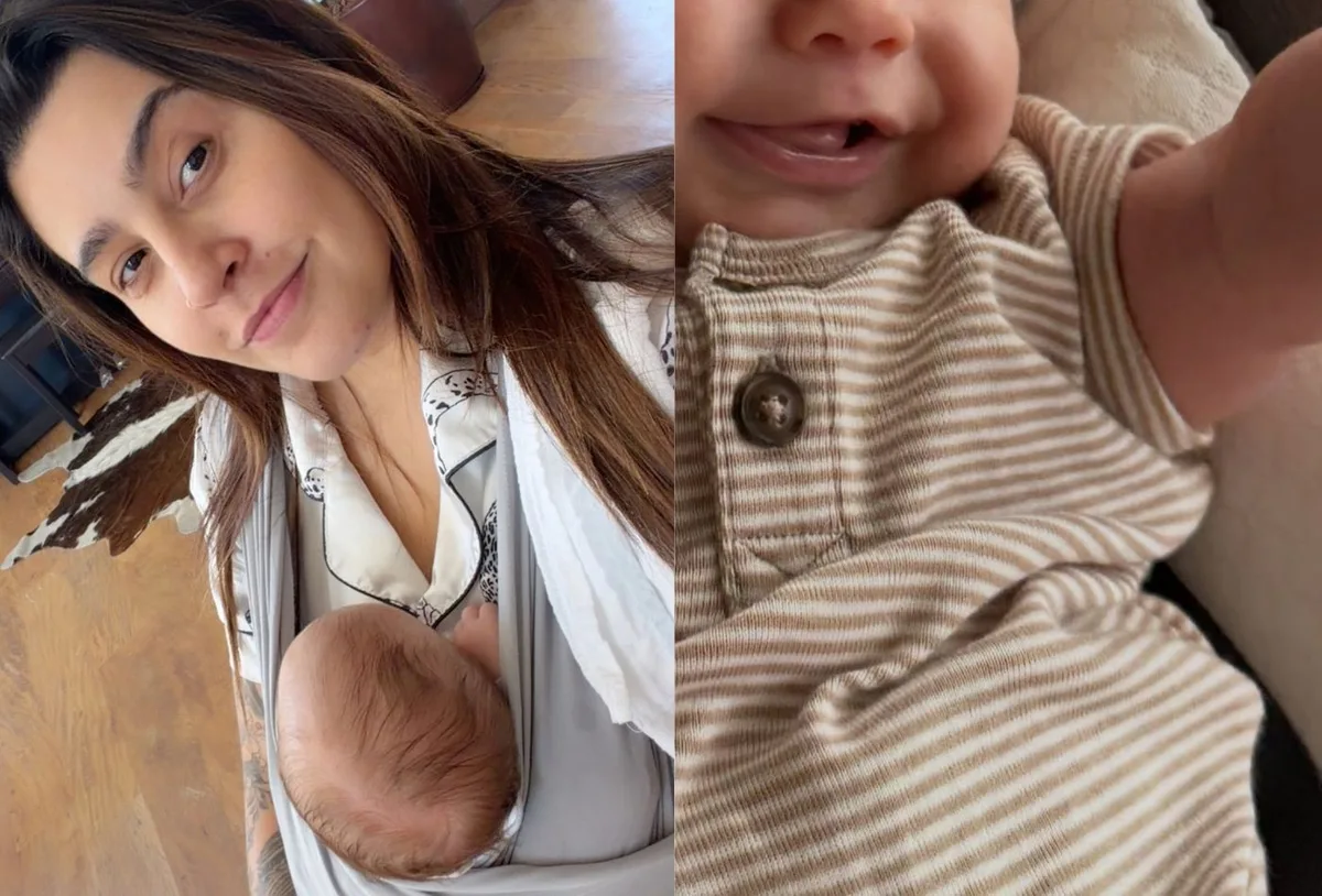 Lauana Prado comemora dois meses de Dom com homenagem nas redes