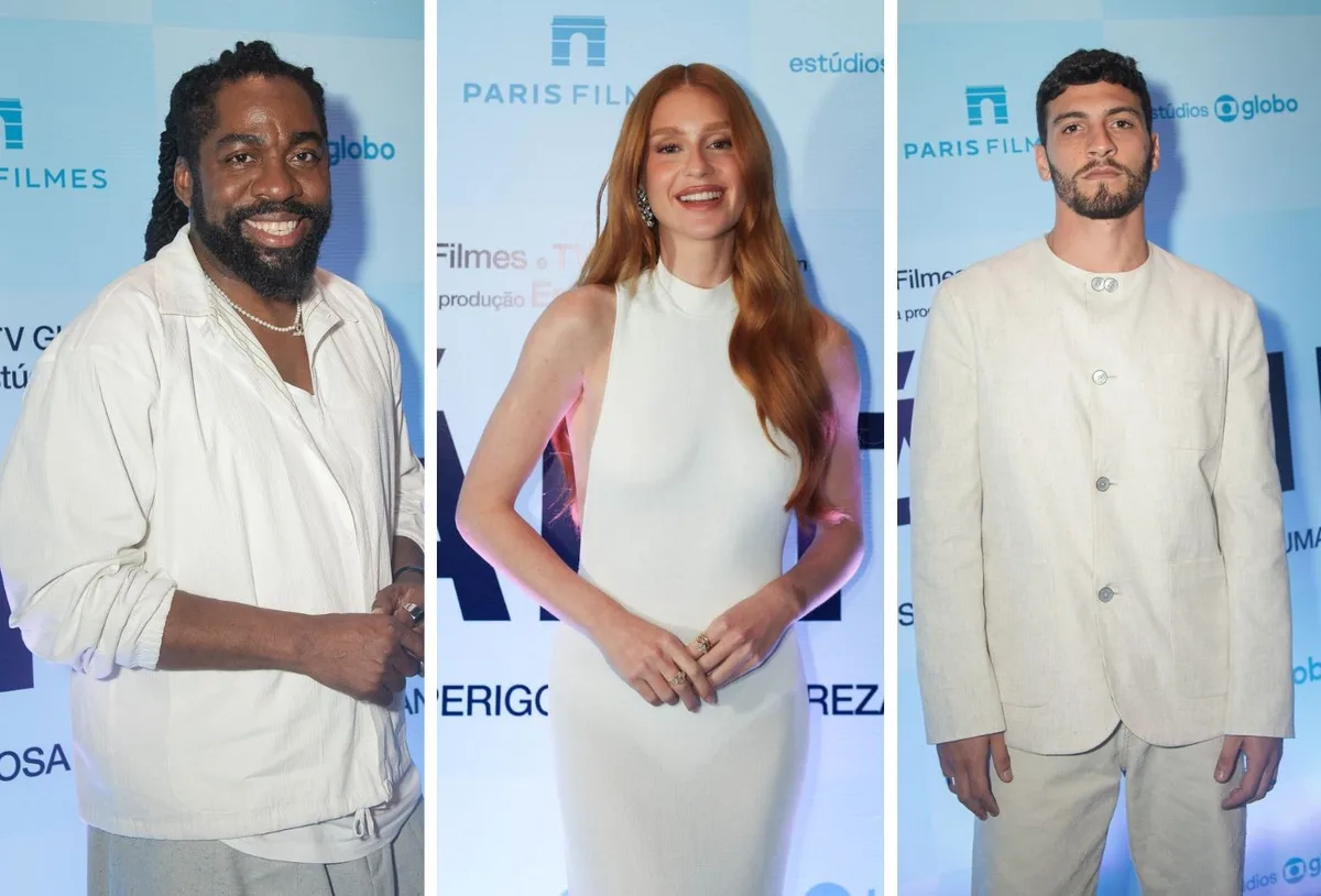 Pré-estreia de “Antártida” reúne elenco e convidados no Rio de Janeiro