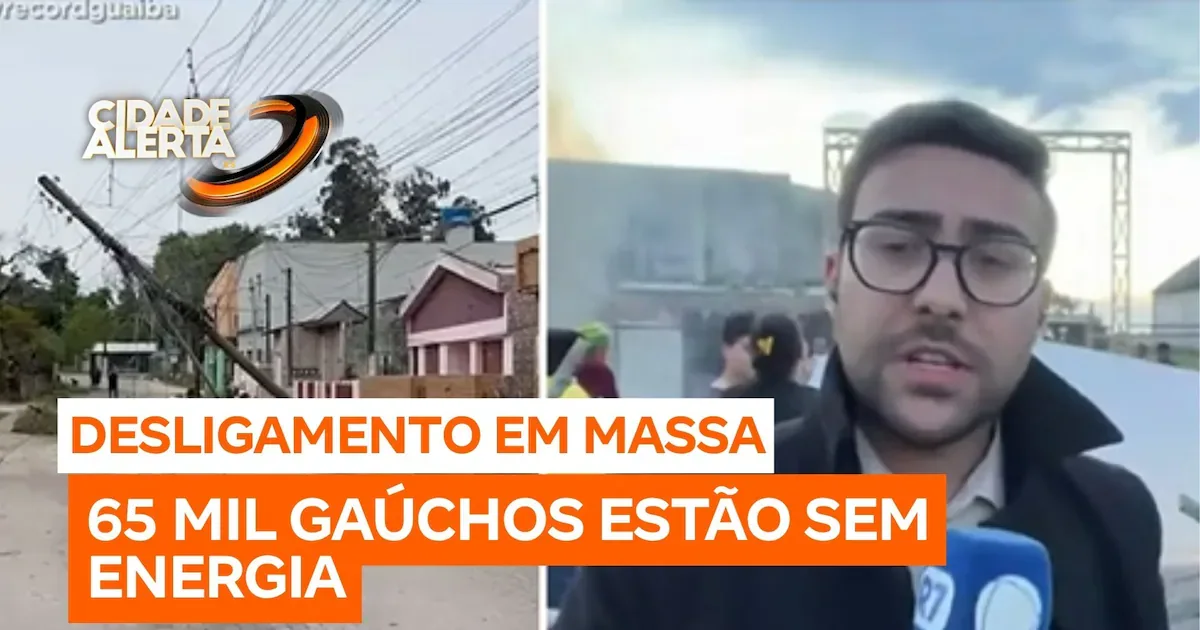 Moradores de Pelotas protestam após cinco dias sem energia elétrica