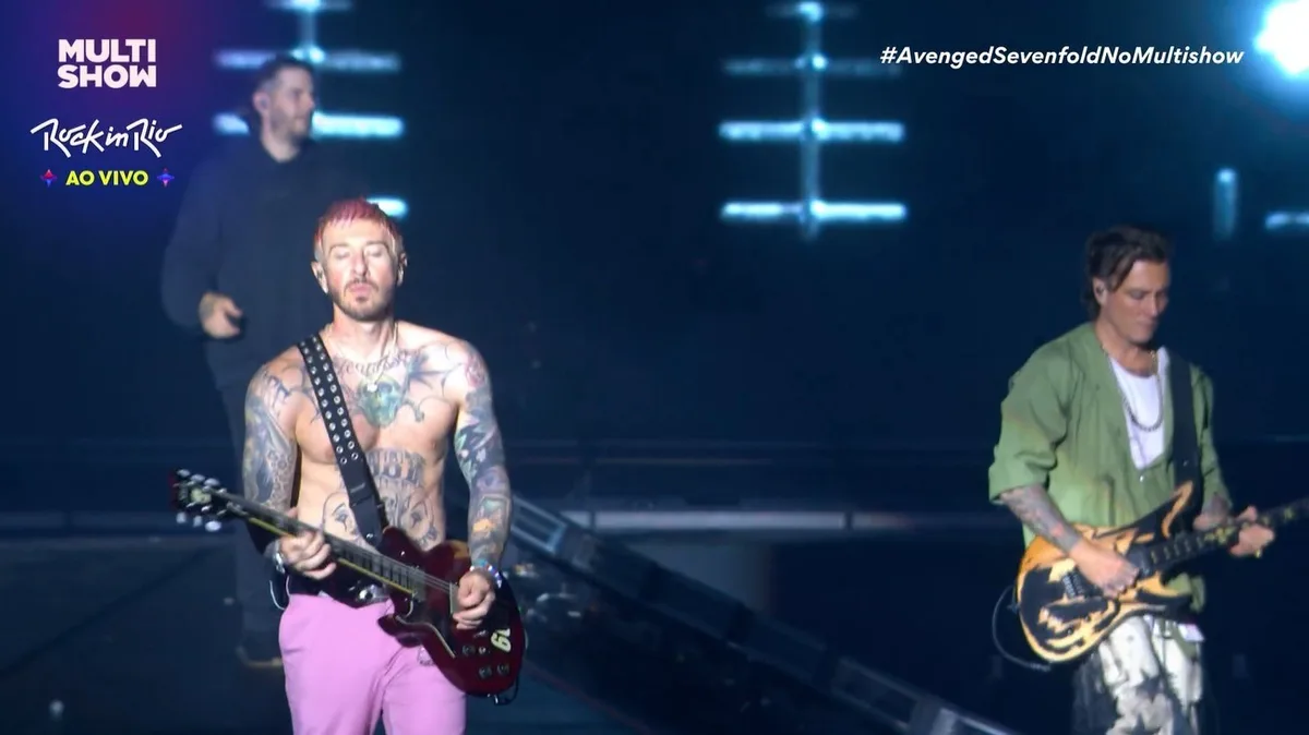 Avenged Sevenfold encerra segundo dia do Rock in Rio 2026