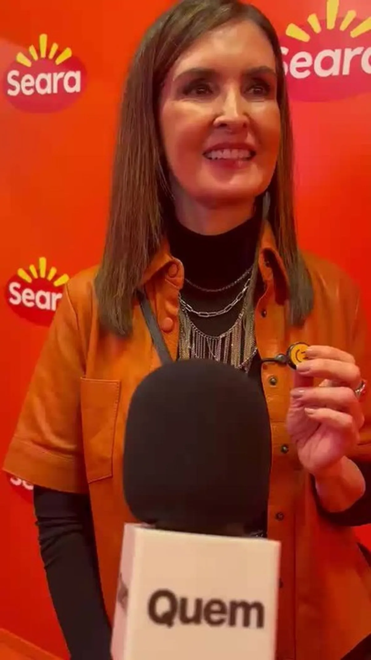 Fátima Bernardes troca cobertura do Rock in Rio por experiência como espectadora