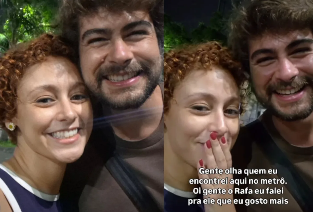 Rafael Vitti brinca com fã que prefere Tata Werneck e critica cabelo do irmão