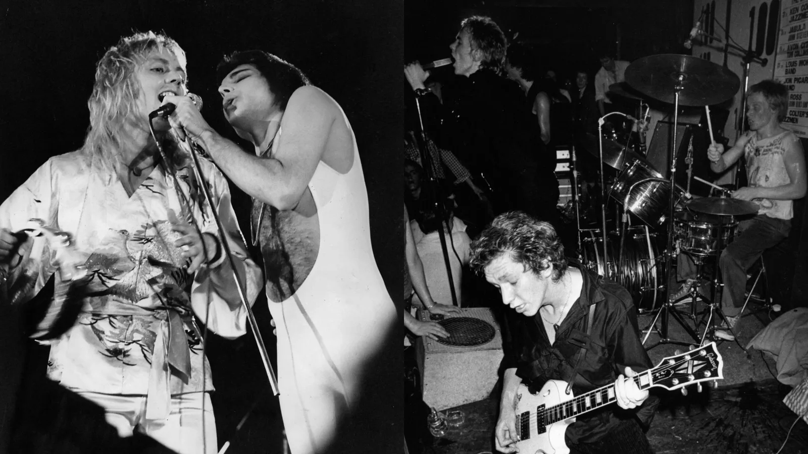 Queen e Sex Pistols marcaram lados opostos do rock em 1976