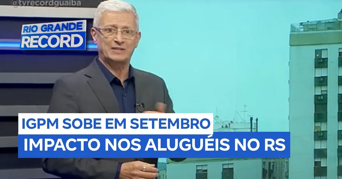 IGP-M sobe 1,57% em setembro e pode elevar contratos de aluguel