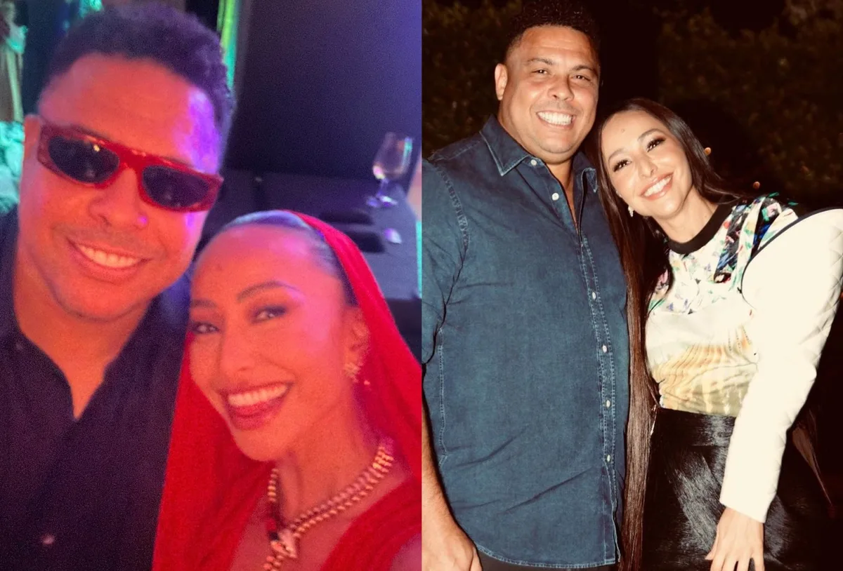 Sabrina Sato resgata registros com Ronaldo e destaca amizade de longa data
